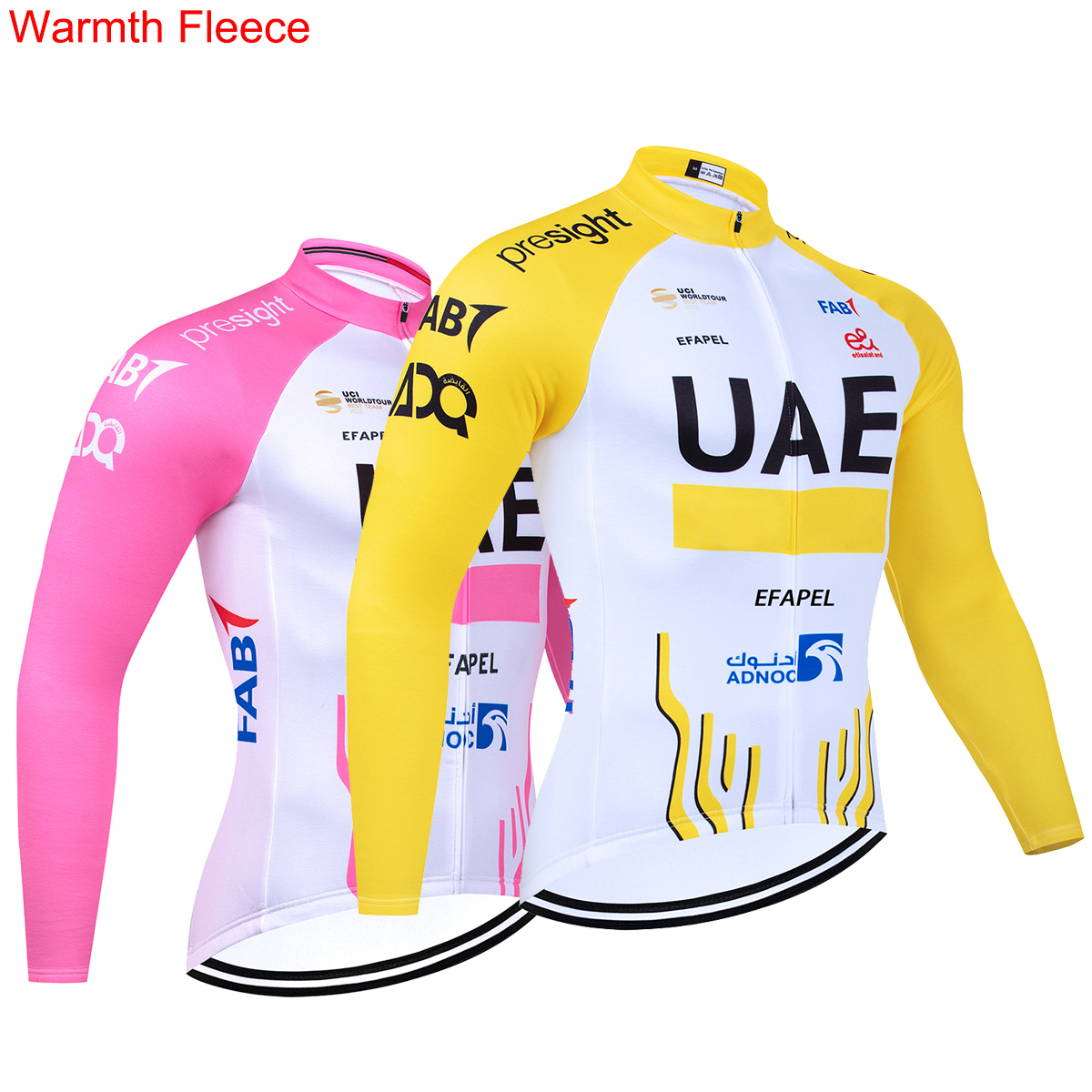 Cycling Gear Uae - New Winter 2025 UAE Yellow Cycling