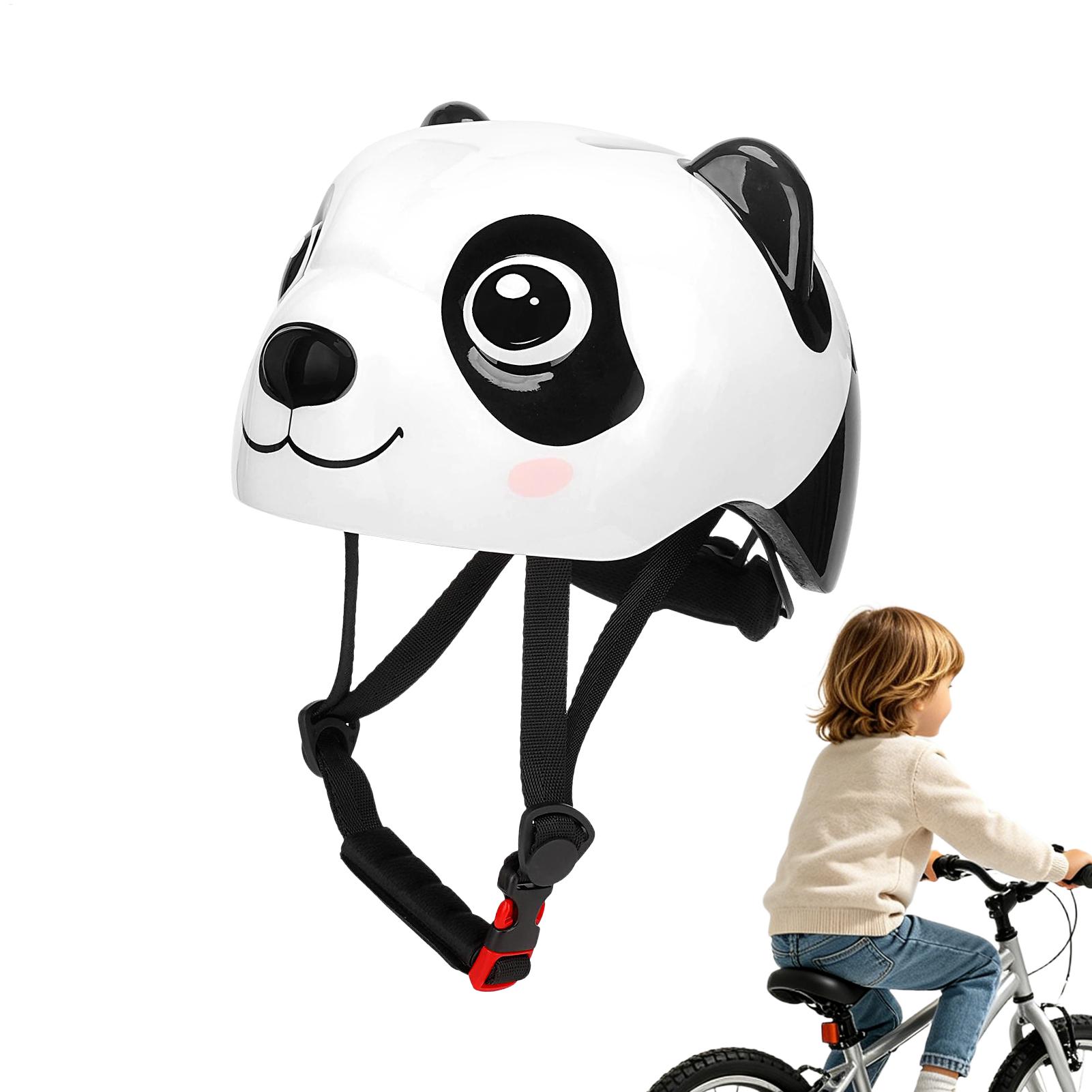 Cycling Safety Gear For Kids - Kids Bike Helmet Animal Design Adjustable