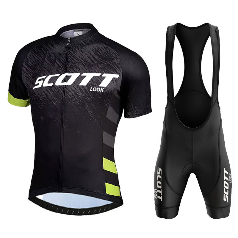 Cycling Bib Shorts - summer Bicycles Cycling Jersey Set MTB