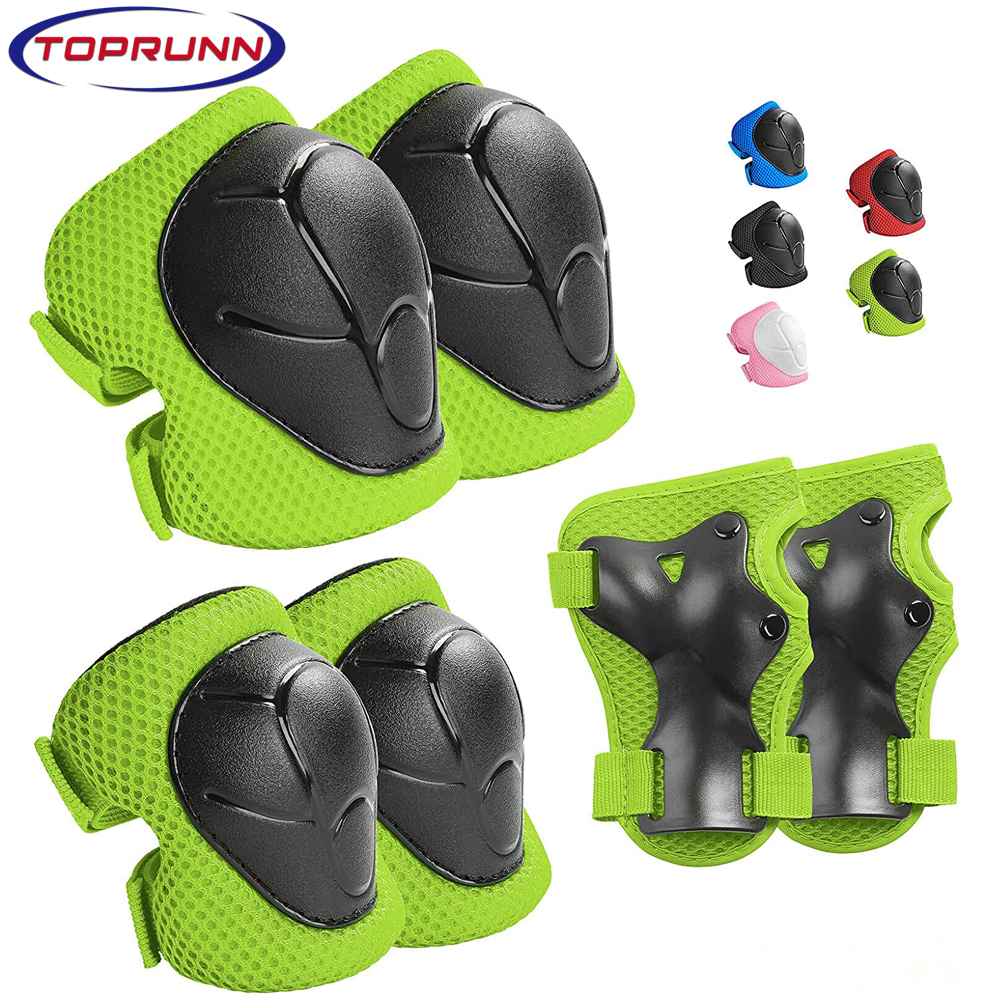 Cycling Safety Gear For Kids - 6pcs Protective Gears Set for Kids