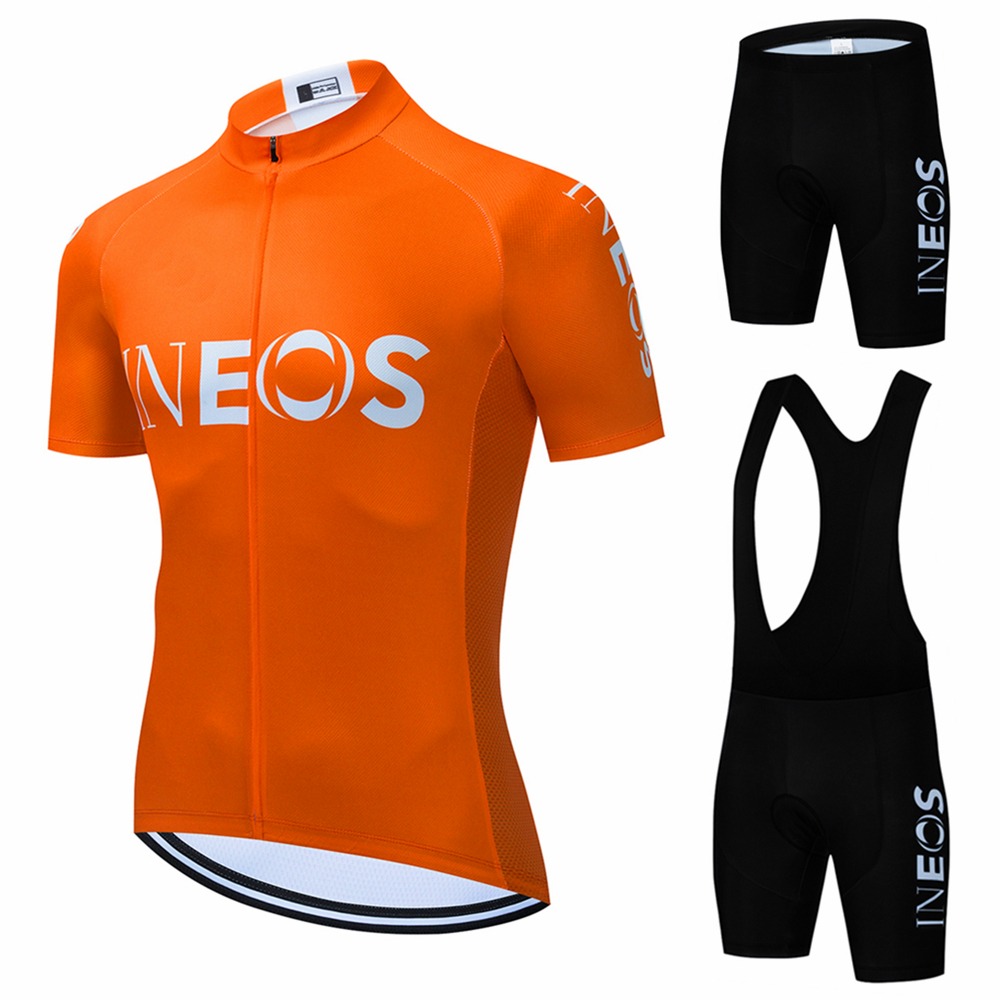 Cycling Bib Shorts - INEOS Summer Cycling Jersey Set Cycling