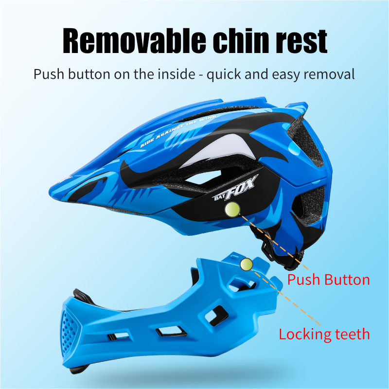 BATFOX Kids Full Face Bike Hel – Cycling Protective Gear Kids Bewertung und Preis
