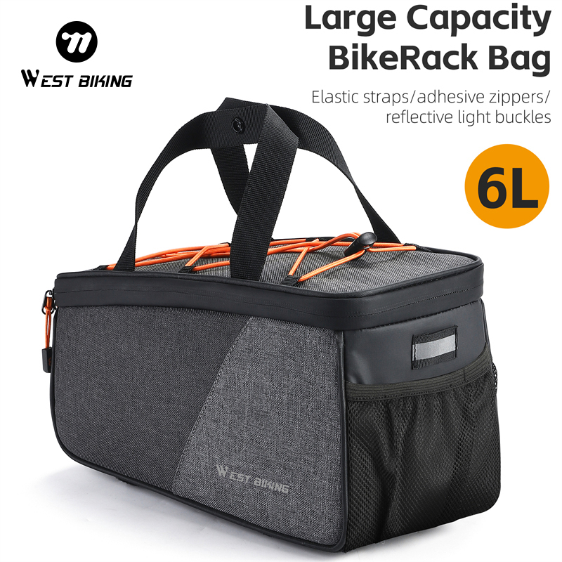 WEST BIKING Bike Rack Bag 6L L – Cycling Gear Storage Rack Bewertung und Preis