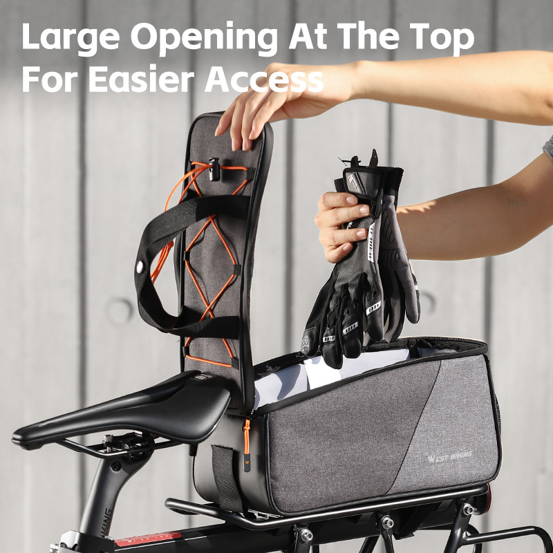WEST BIKING Bike Rack Bag 6L L – Cycling Gear Storage Rack Bewertung und Preis