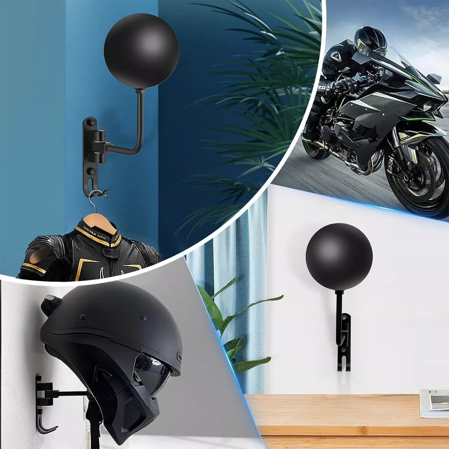 Wall Mount Motorcycle Helmet R – Cycling Gear Wall Mount Bewertung und Preis