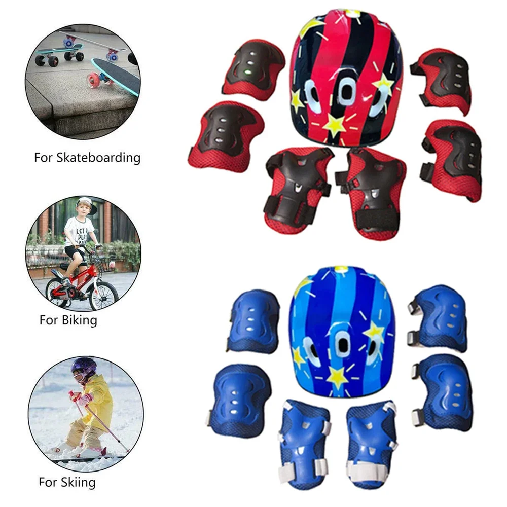 Adjustable Kids Helmet and Kne – Cycling Protective Gear For Kids Bewertung und Preis