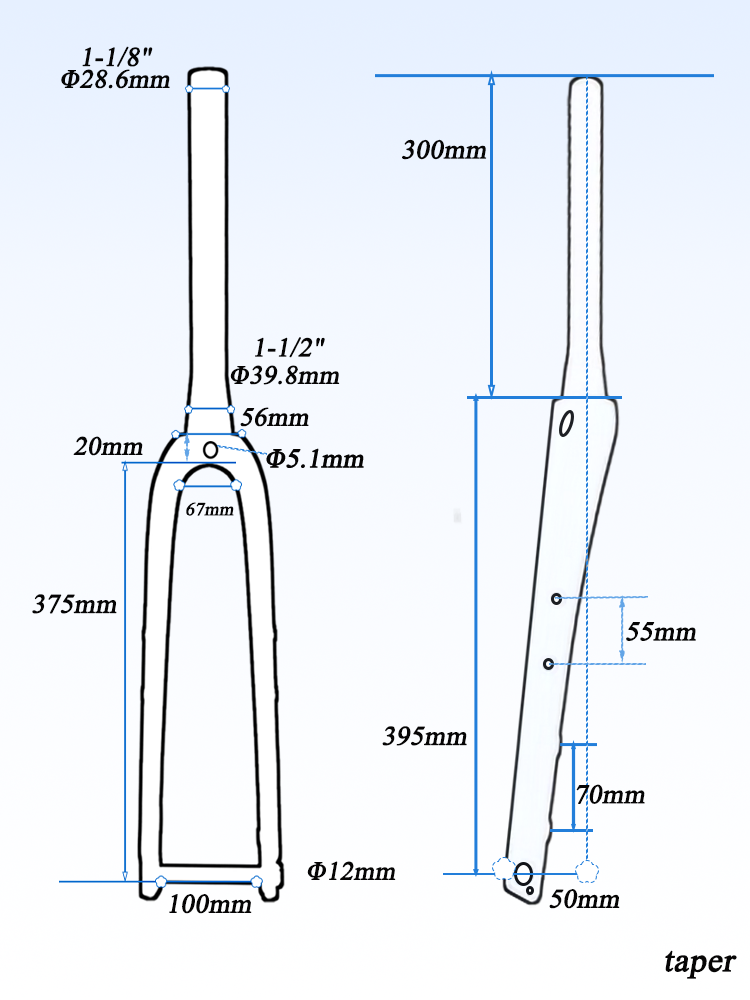 Gravel Bike Fork T1000 Full Ca – Cycling Gear Gravel Bewertung und Preis