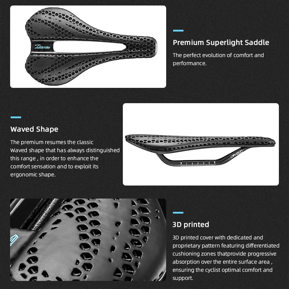 RYET Carbon 3D Printed Saddle  – Carbon Fiber Saddle Bewertung und Preis