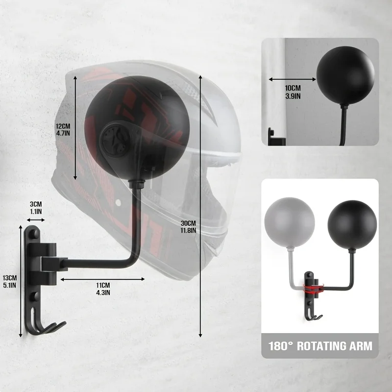 Wall Mount Motorcycle Helmet R – Cycling Gear Wall Mount Bewertung und Preis
