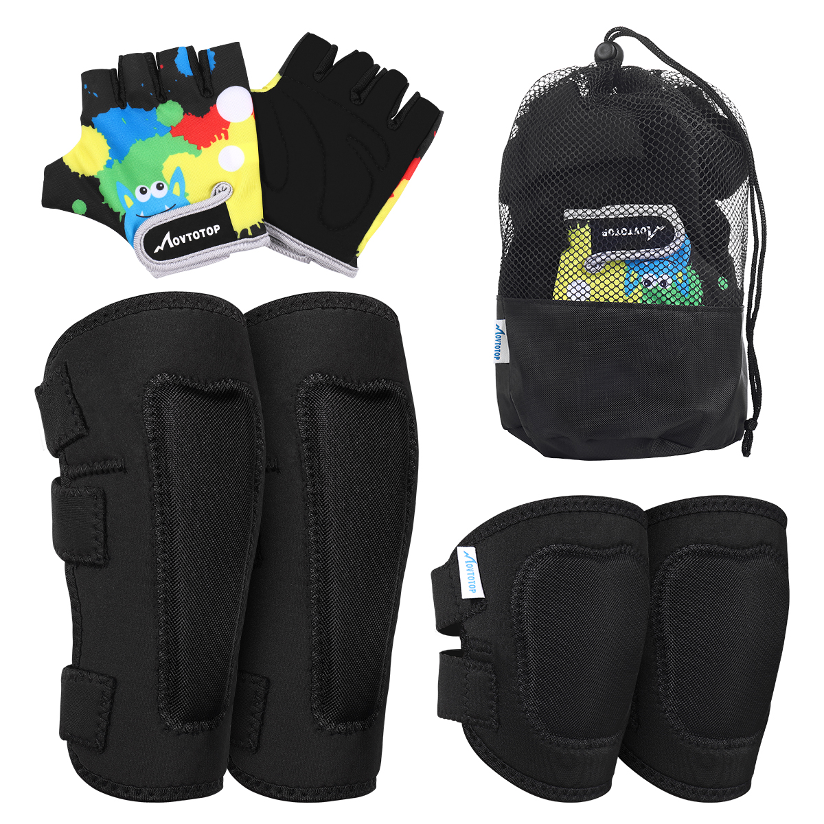 MOVTOTOP Protective Gear Set K – Cycling Protective Gear For Kids Bewertung und Preis