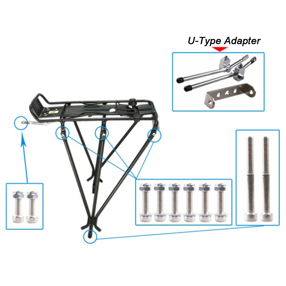 ZTTO Bicycle Rear Rack Mountai – Cycling Gear Storage Rack Bewertung und Preis