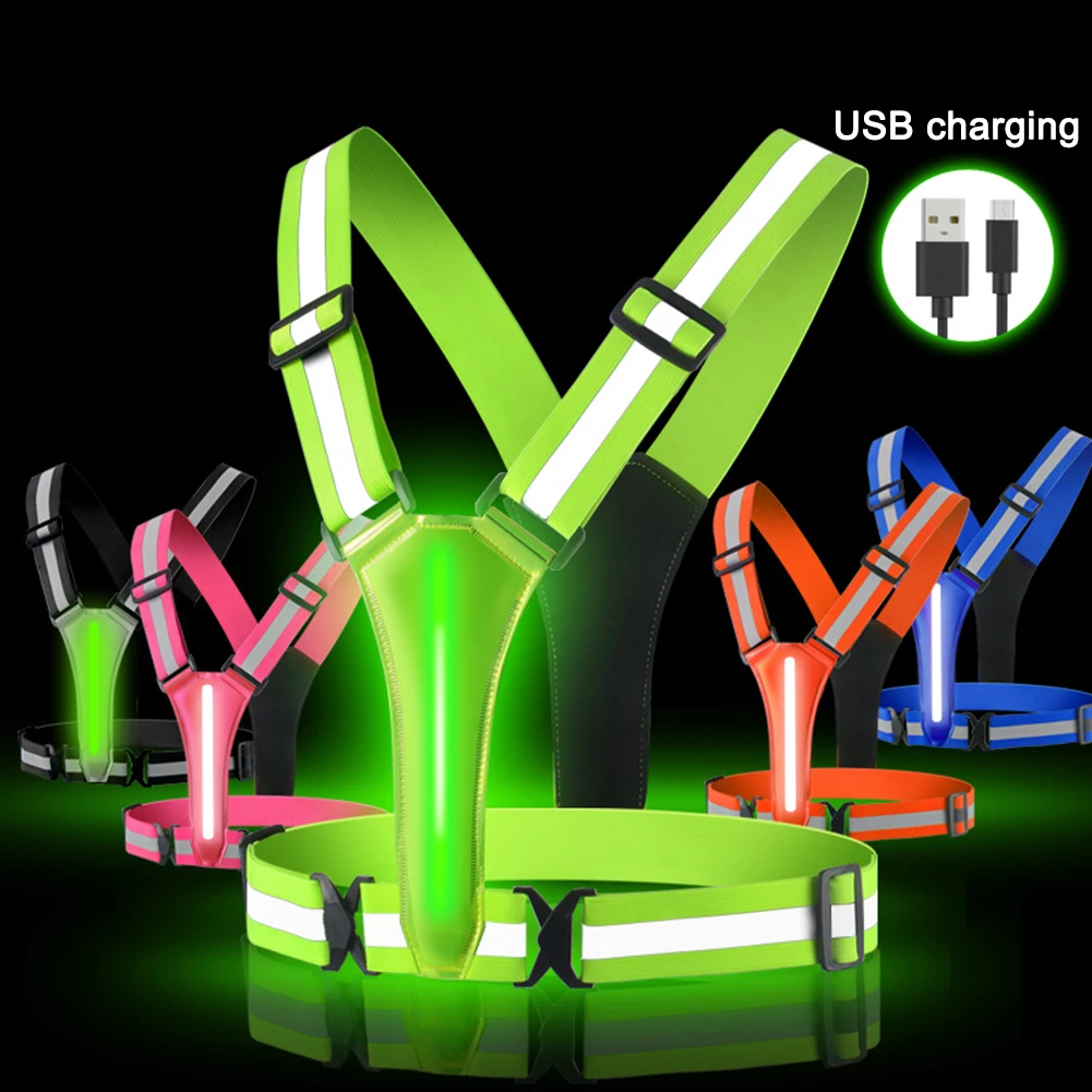 LED Running Vest USB Rechargea – Cycling Safety Gear For Kids Bewertung und Preis