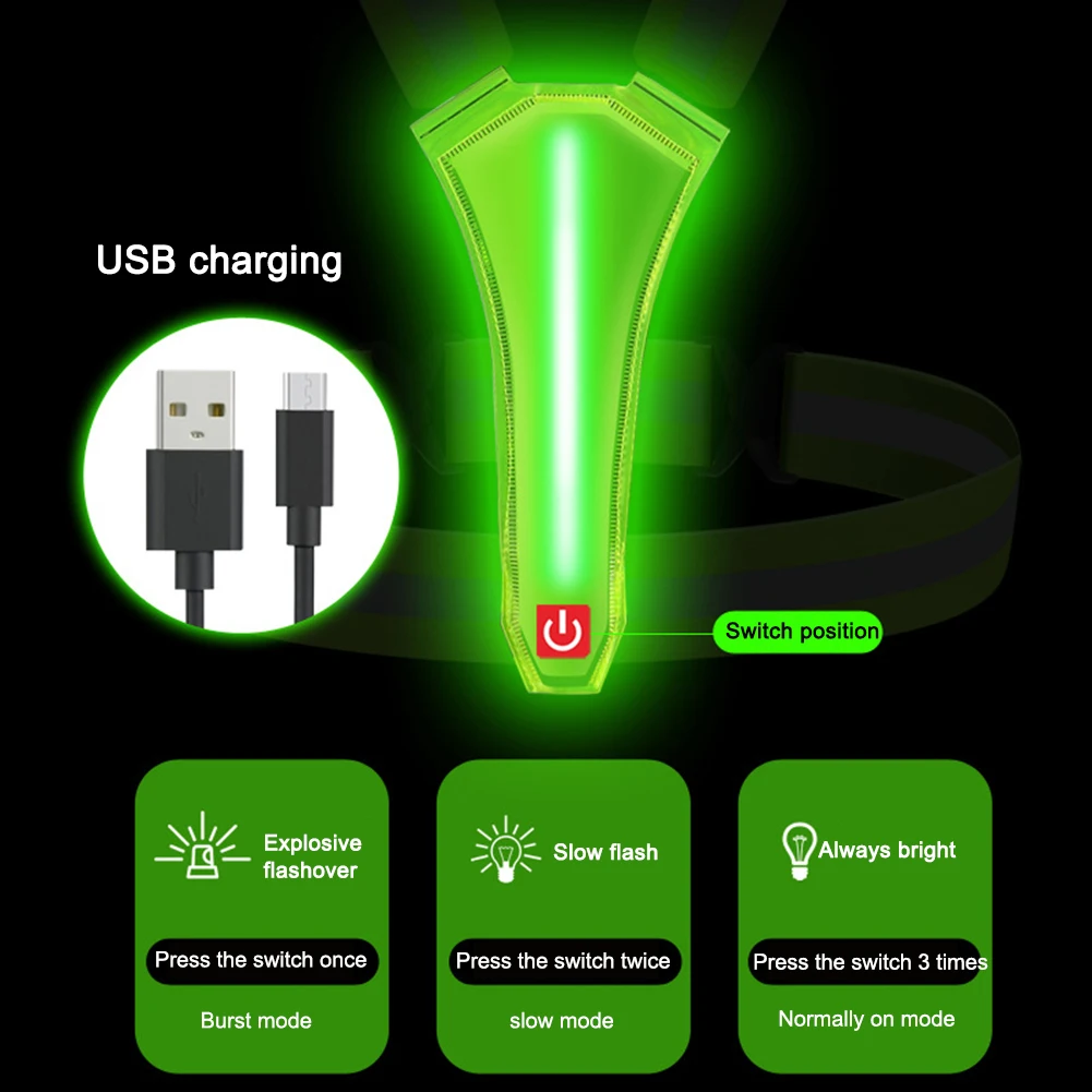 LED Running Vest USB Rechargea – Cycling Safety Gear For Kids Bewertung und Preis