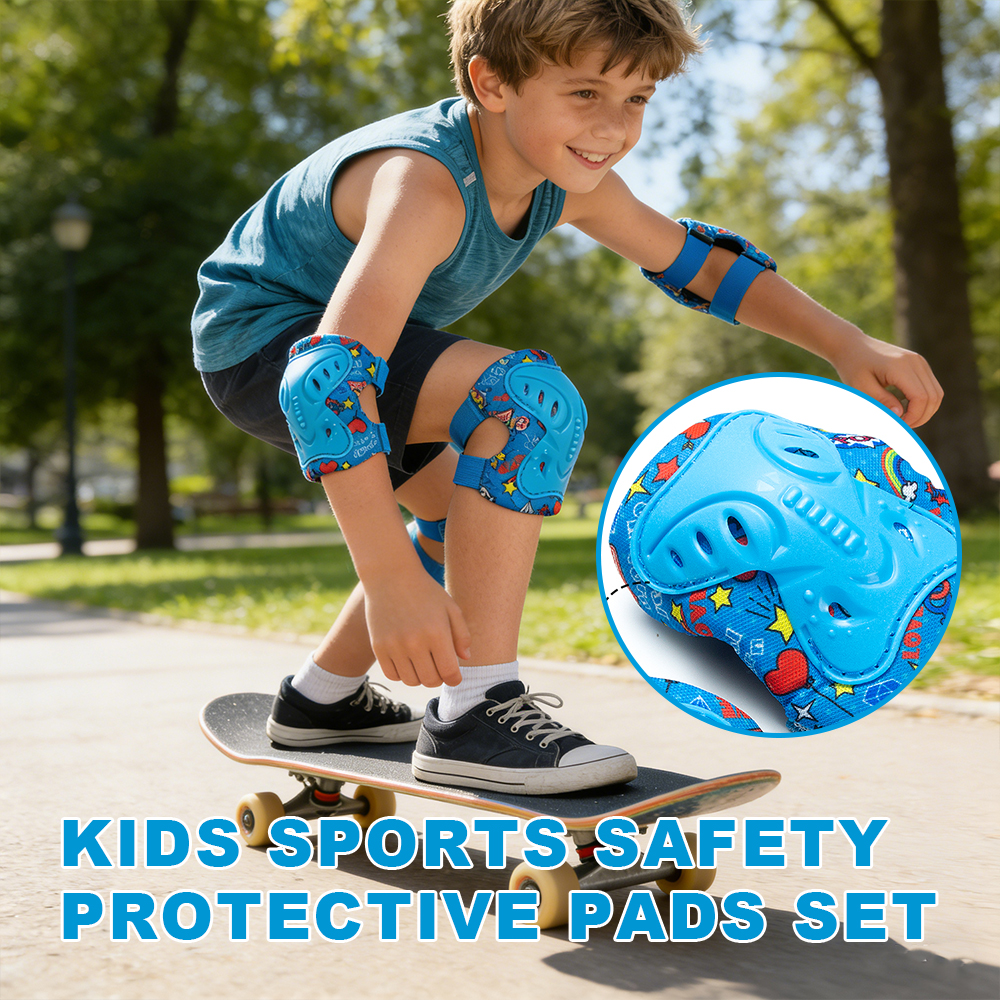 6Pcs/Set 3-12 Years Kids Prote – Cycling Protective Gear For Kids Bewertung und Preis