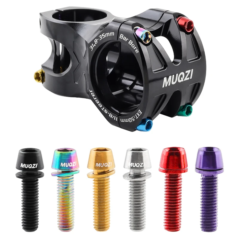 MUQZI 6pcs Stem Bolts M5x17mm  – Bike Stem Riser Bewertung und Preis