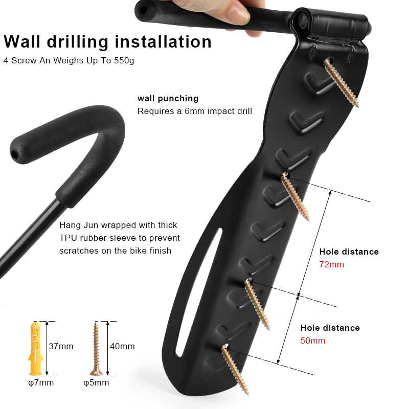 Bicycle Stand Wall Mount Holde – Cycling Gear Wall Mount Bewertung und Preis