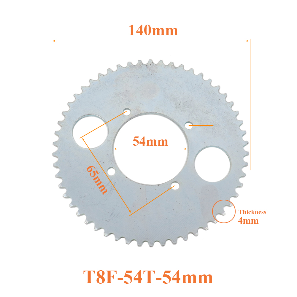 T8F 54T chain plate 54mm 54 To – Cycling Gear Box Bewertung und Preis