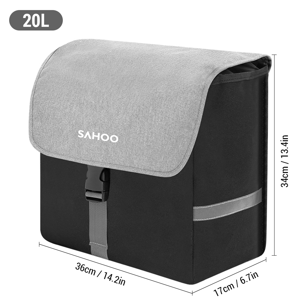 SAHOO Bicycle Side Bag Bike Re – Cycling Gear Storage Rack Bewertung und Preis
