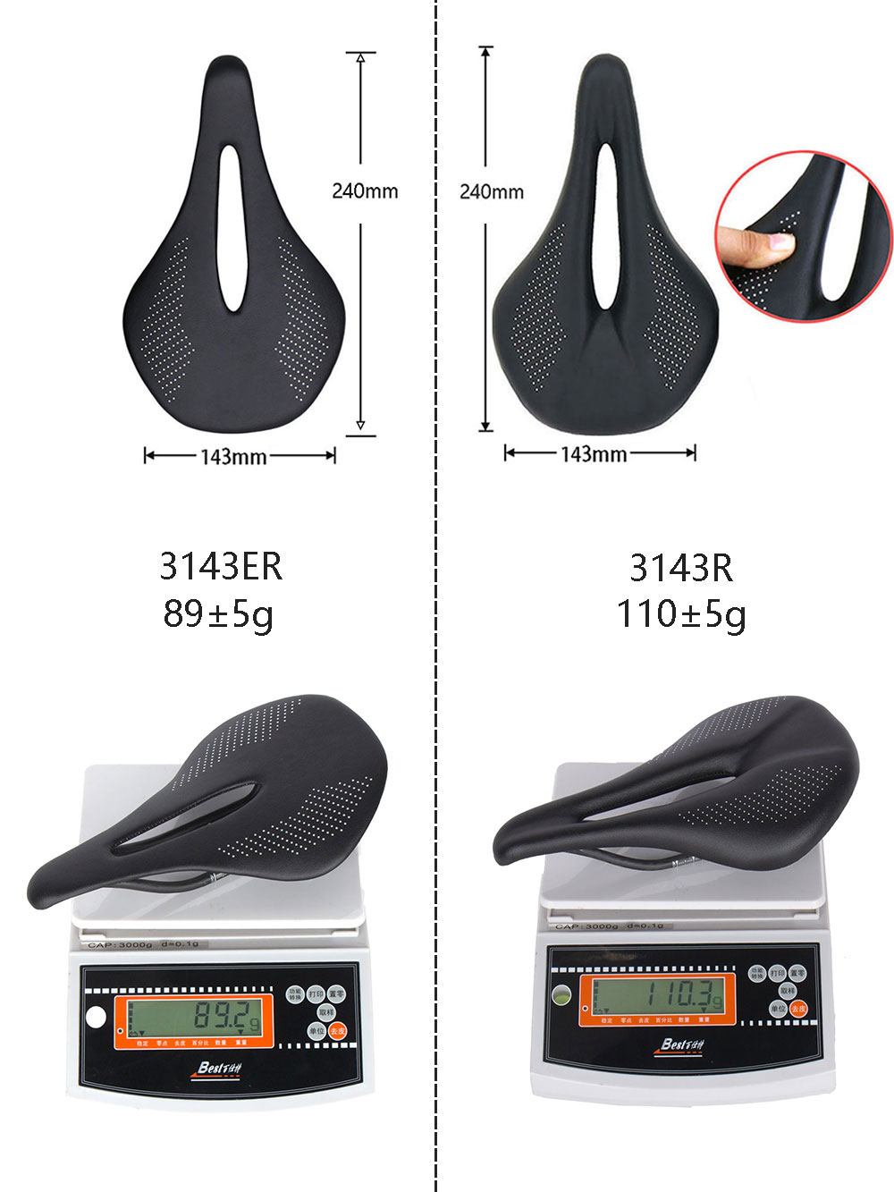 New 89g EVA Carbon Bike Saddle – Carbon Fiber Saddle Bewertung und Preis