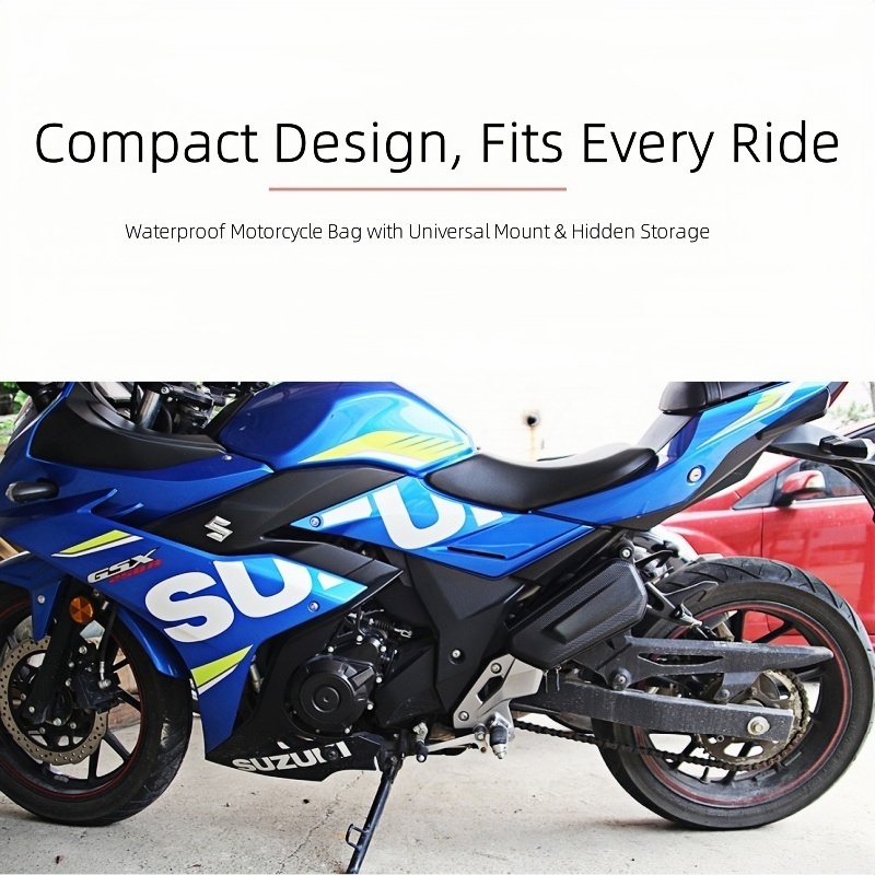 Motorcycle & Bike Side Bag | E – Carbon Fiber Saddle Bewertung und Preis