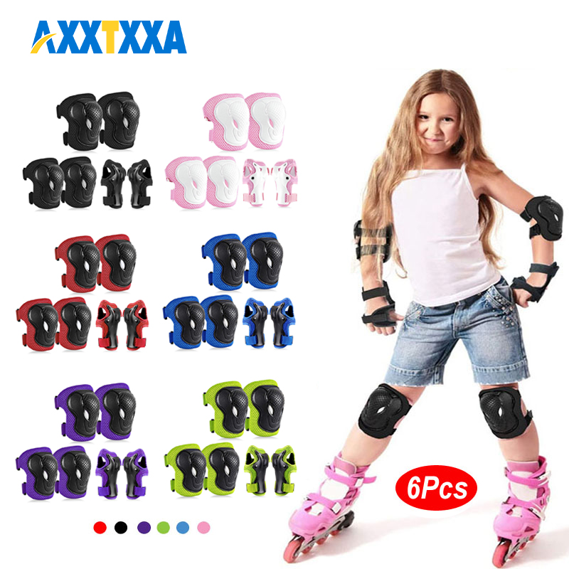 6Pcs Kids Knee Pads Elbow Pads – Cycling Protective Gear For Kids Bewertung und Preis
