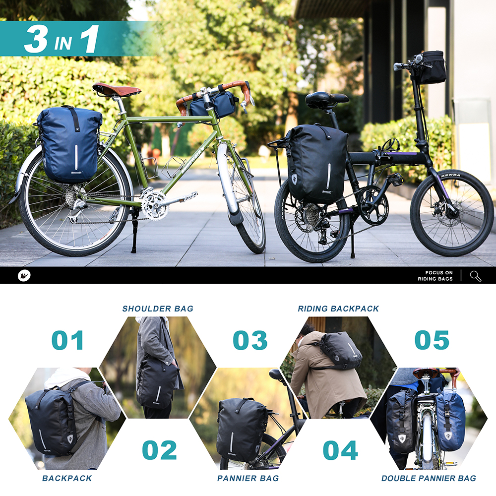 Rhinowalk Waterproof Bike Pann – Cycling Gear Storage Rack Bewertung und Preis