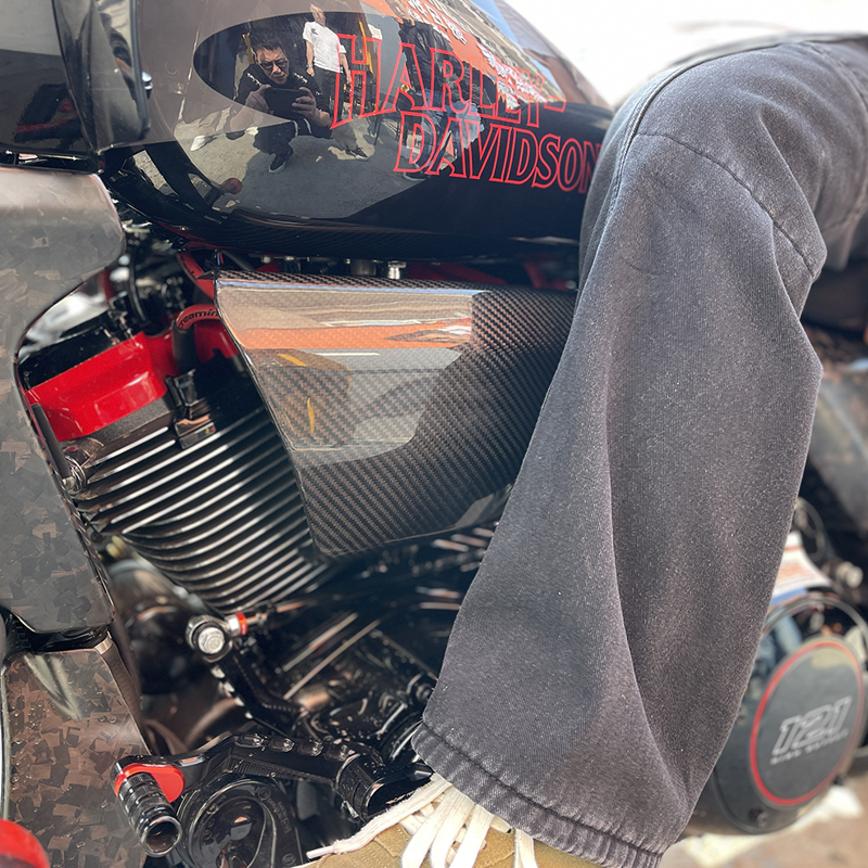 Motorcycle Mid-Frame Air Defle – Carbon Fiber Saddle Bewertung und Preis