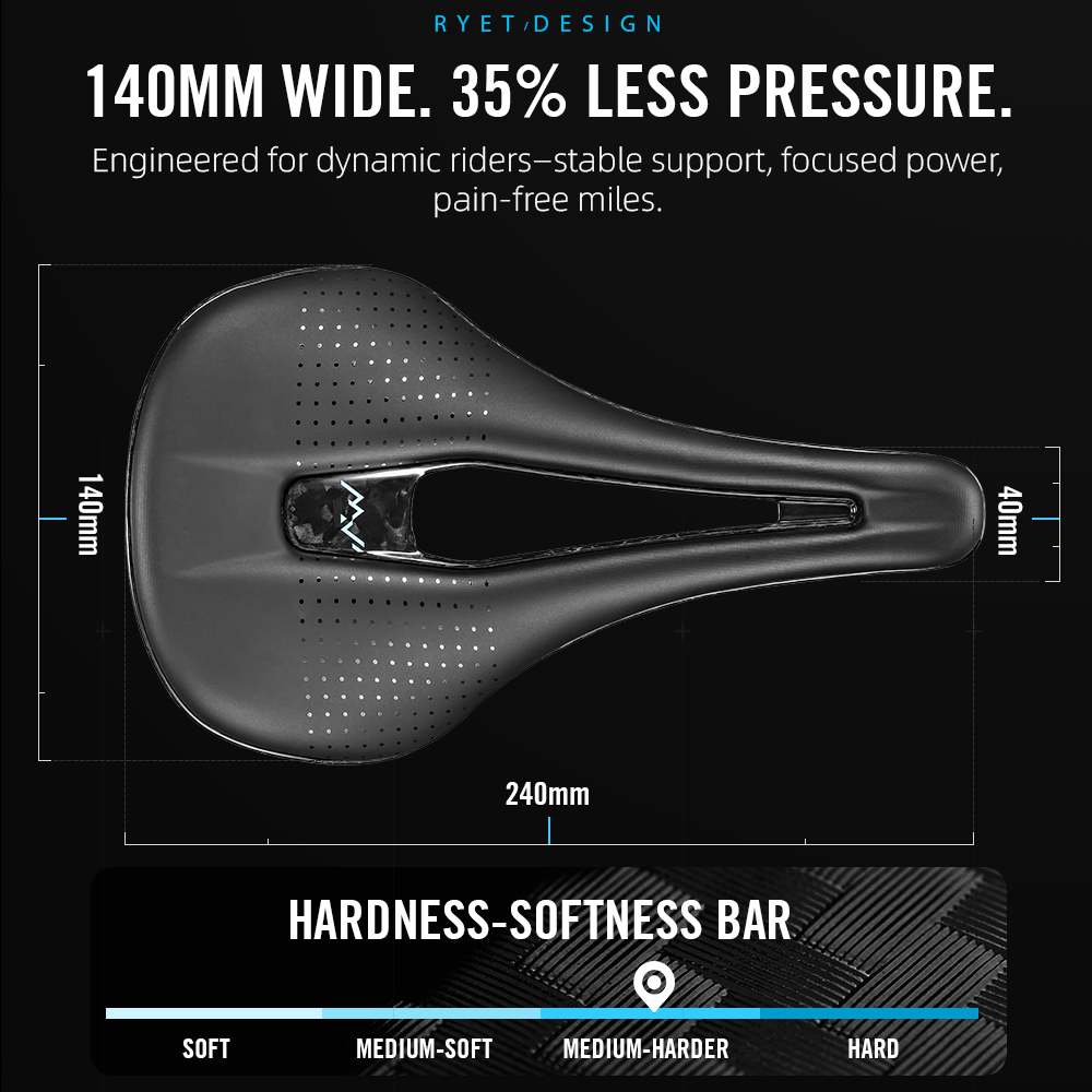 RYET Carbon 3D Printed Bike Sa – Carbon Fiber Saddle Bewertung und Preis