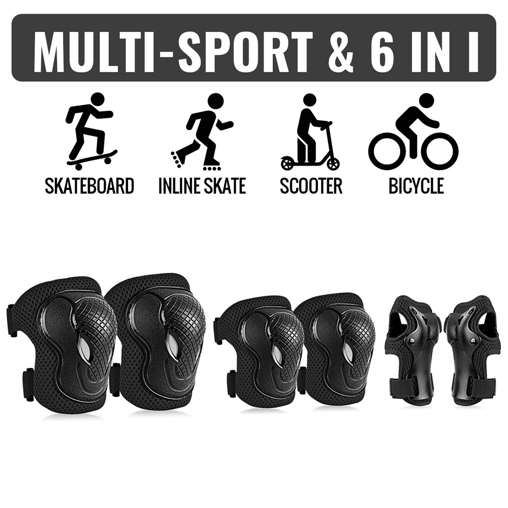 GOMOREON 6Pcs/Set Kids Safety  – Cycling Safety Gear For Kids Bewertung und Preis