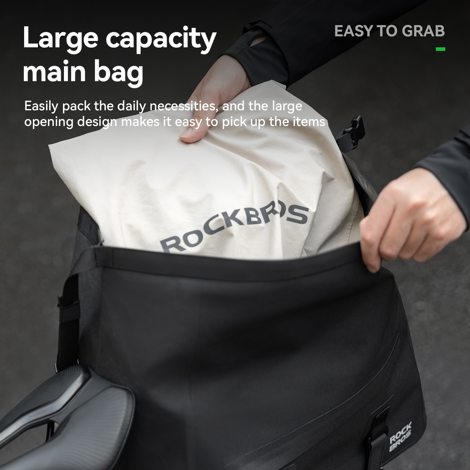 ROCKBROS Bicycle Carrier Bag M – Cycling Gear Storage Rack Bewertung und Preis
