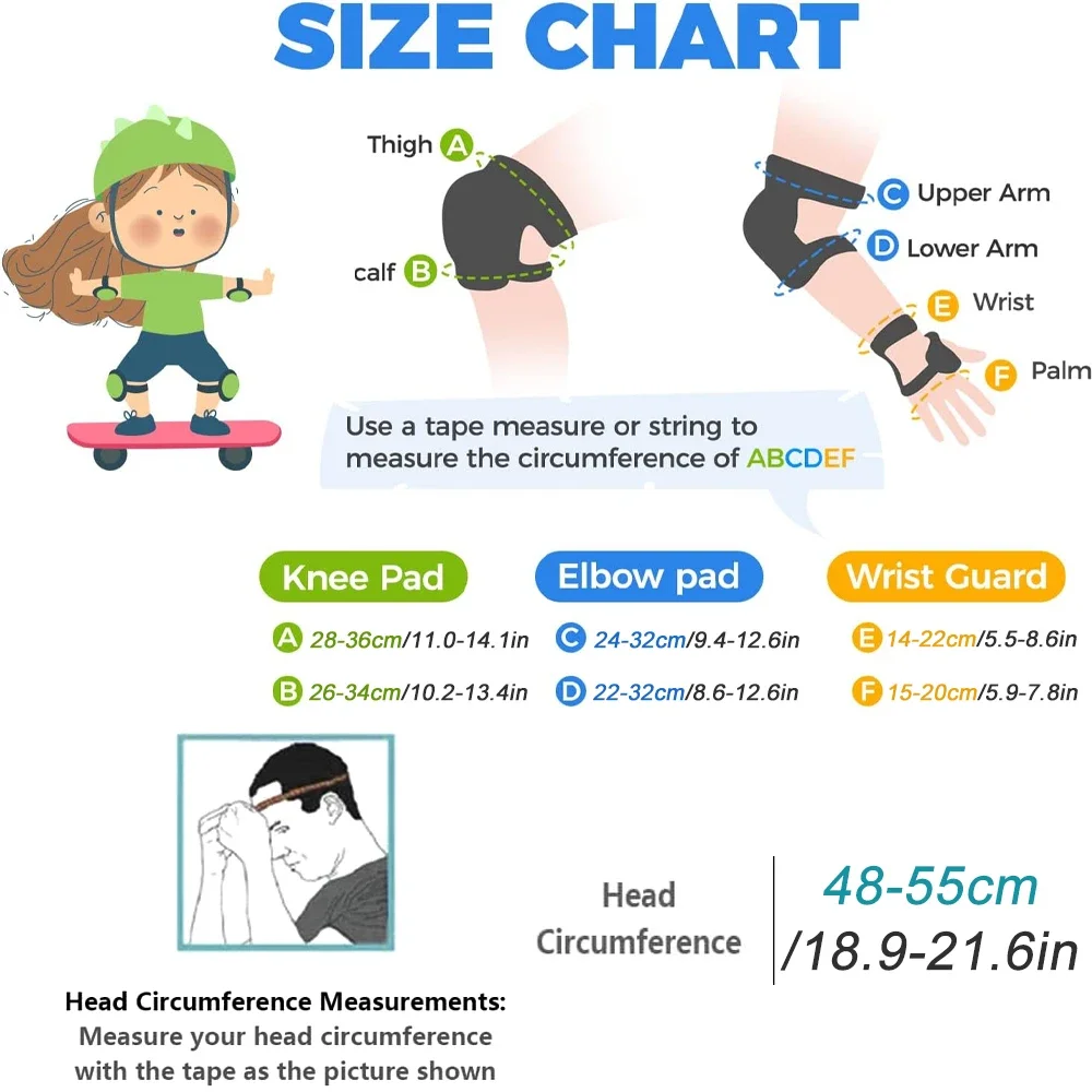 Kids Bike Helmet Knee Elbow Wr – Cycling Protective Gear For Kids Bewertung und Preis