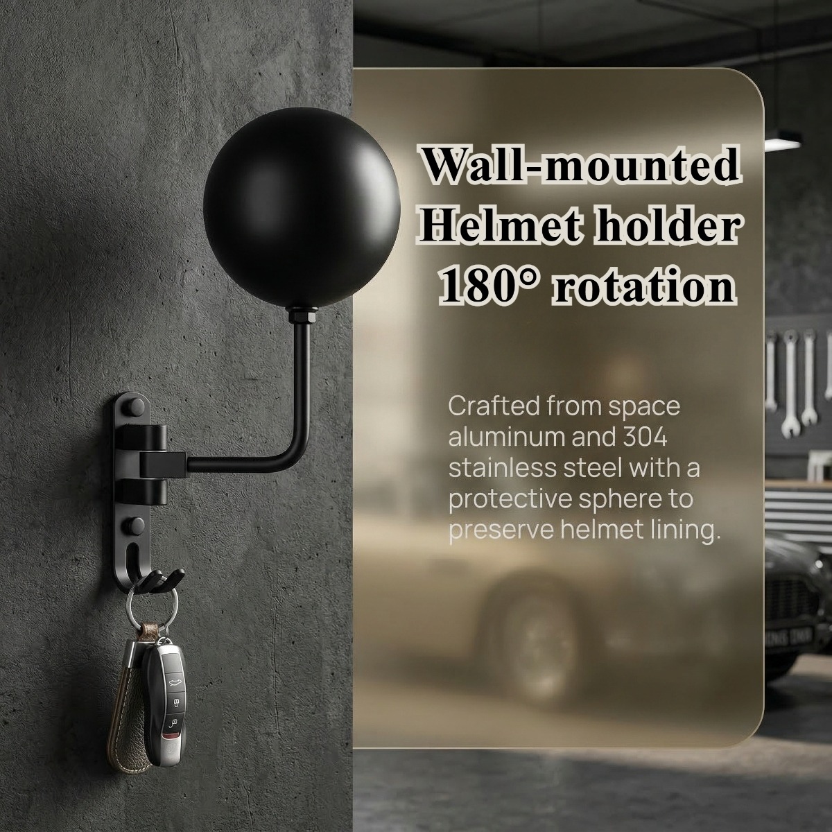 180° Swivel Wall Mount Bike He – Cycling Gear Wall Mount Bewertung und Preis
