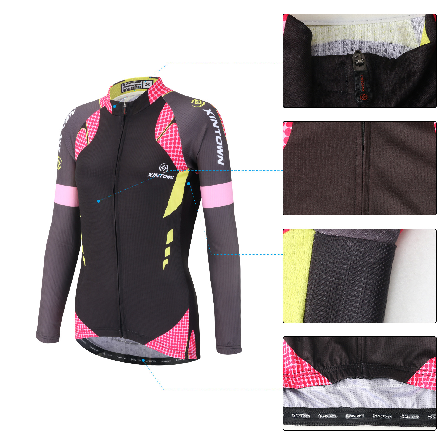 XINTOWN Women's Long Sleeve Cy – Cycling Gear Women Sale Bewertung und Preis