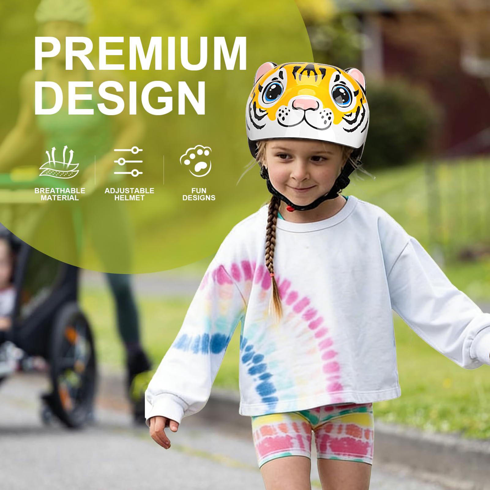 Kids Helmet Tiger Pattern Adju – Cycling Safety Gear For Kids Bewertung und Preis
