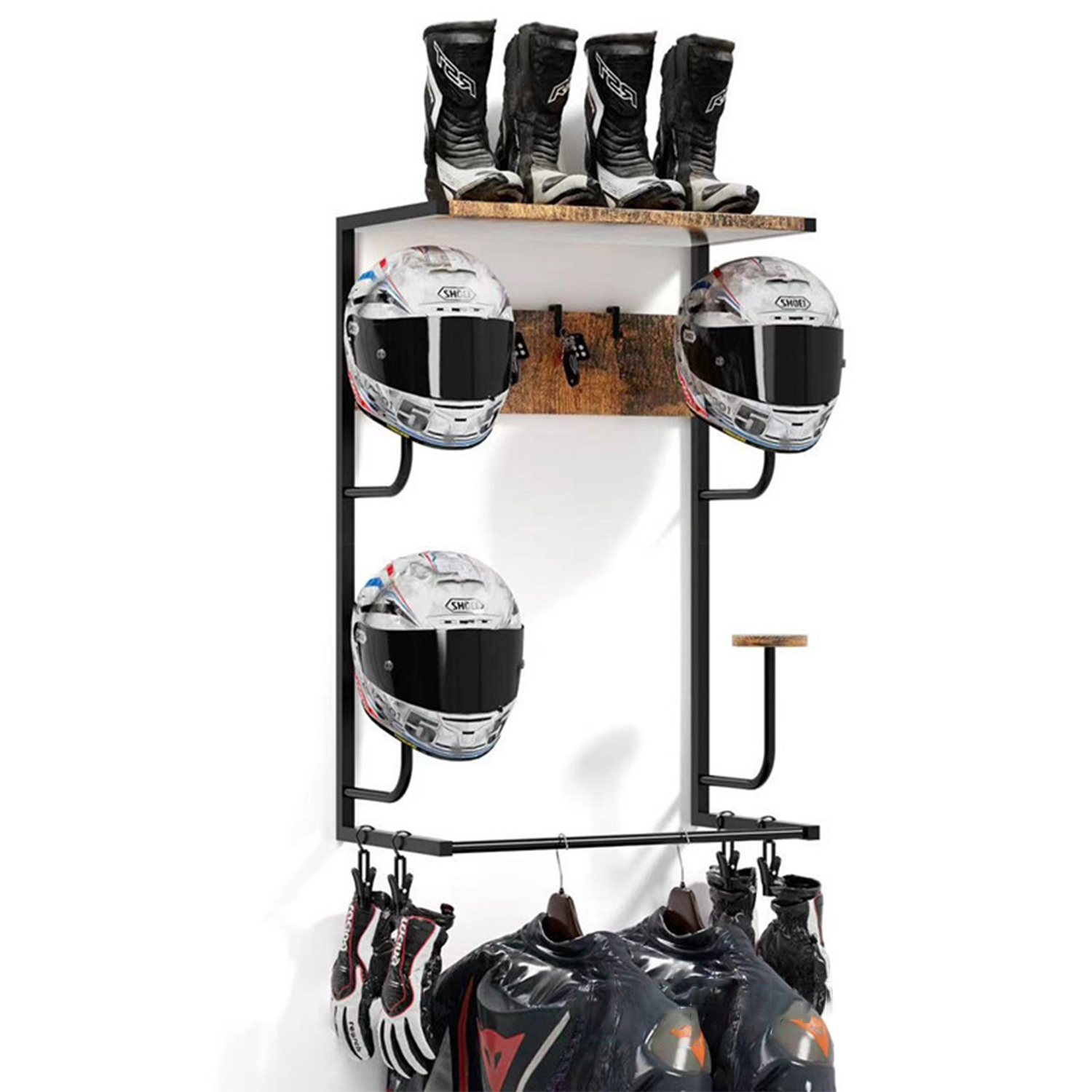 Motorcycle Helmet Holder, Wall – Cycling Gear Wall Mount Bewertung und Preis