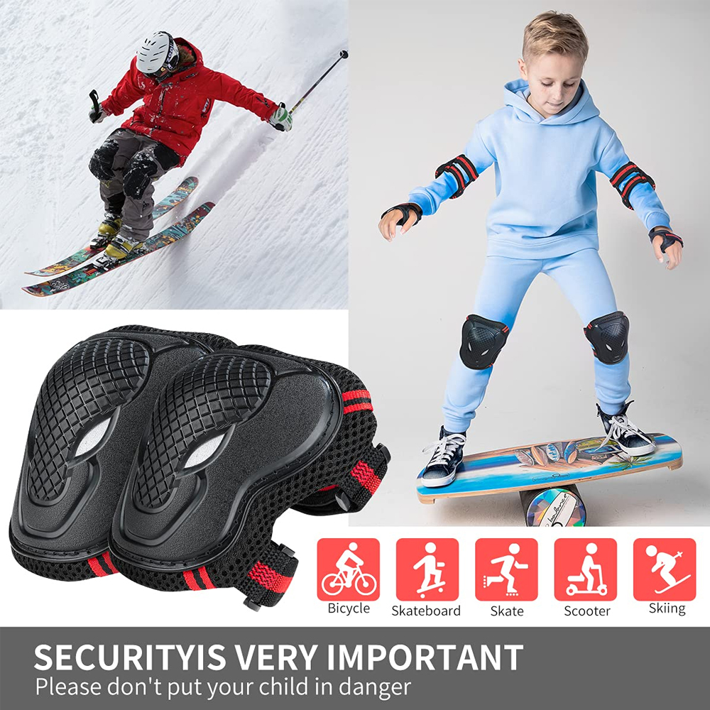 6Pcs/Set Sports Protective Gea – Cycling Protective Gear For Kids Bewertung und Preis