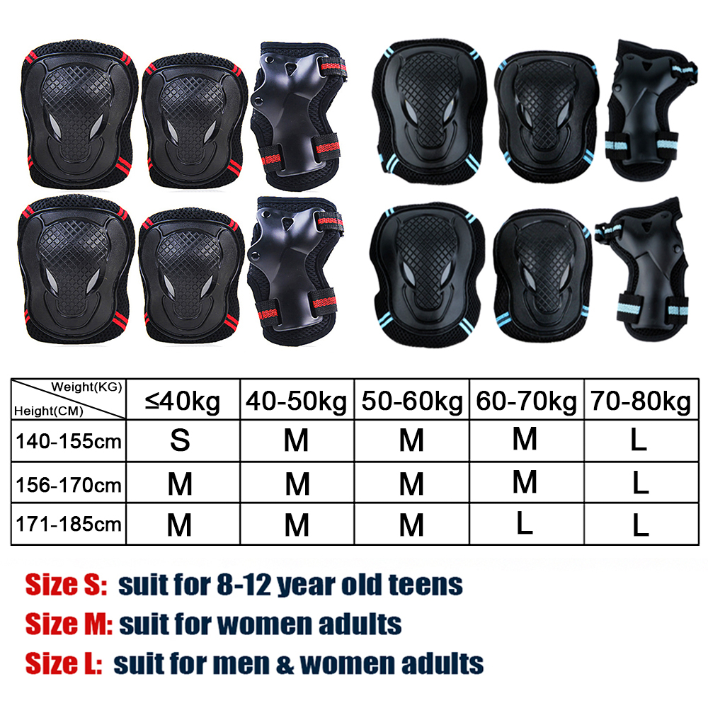 6Pcs/Set Sports Protective Gea – Cycling Protective Gear For Kids Bewertung und Preis