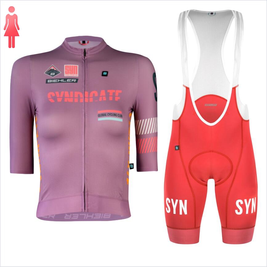 SYN Purple short sleeve Jersey – Cycling Gear Women Sale Bewertung und Preis