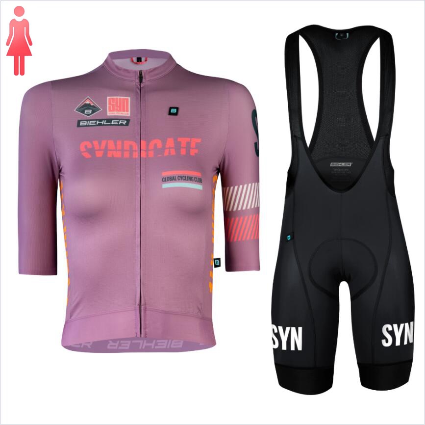 SYN Purple short sleeve Jersey – Cycling Gear Women Sale Bewertung und Preis