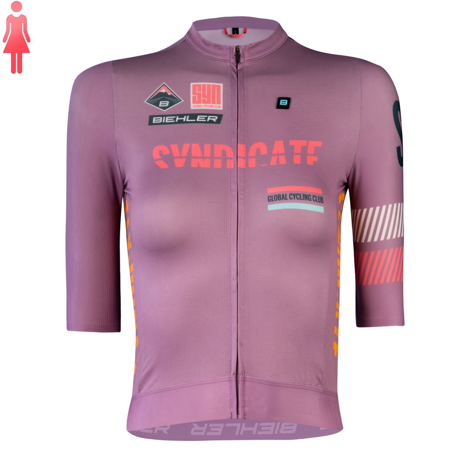 SYN Purple short sleeve Jersey – Cycling Gear Women Sale Bewertung und Preis