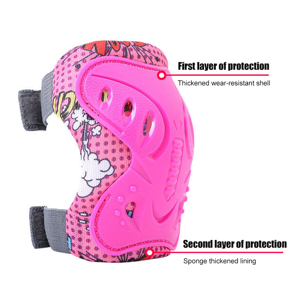 6Pcs Kids 3-12 Years Knee Elbo – Cycling Protective Gear For Kids Bewertung und Preis