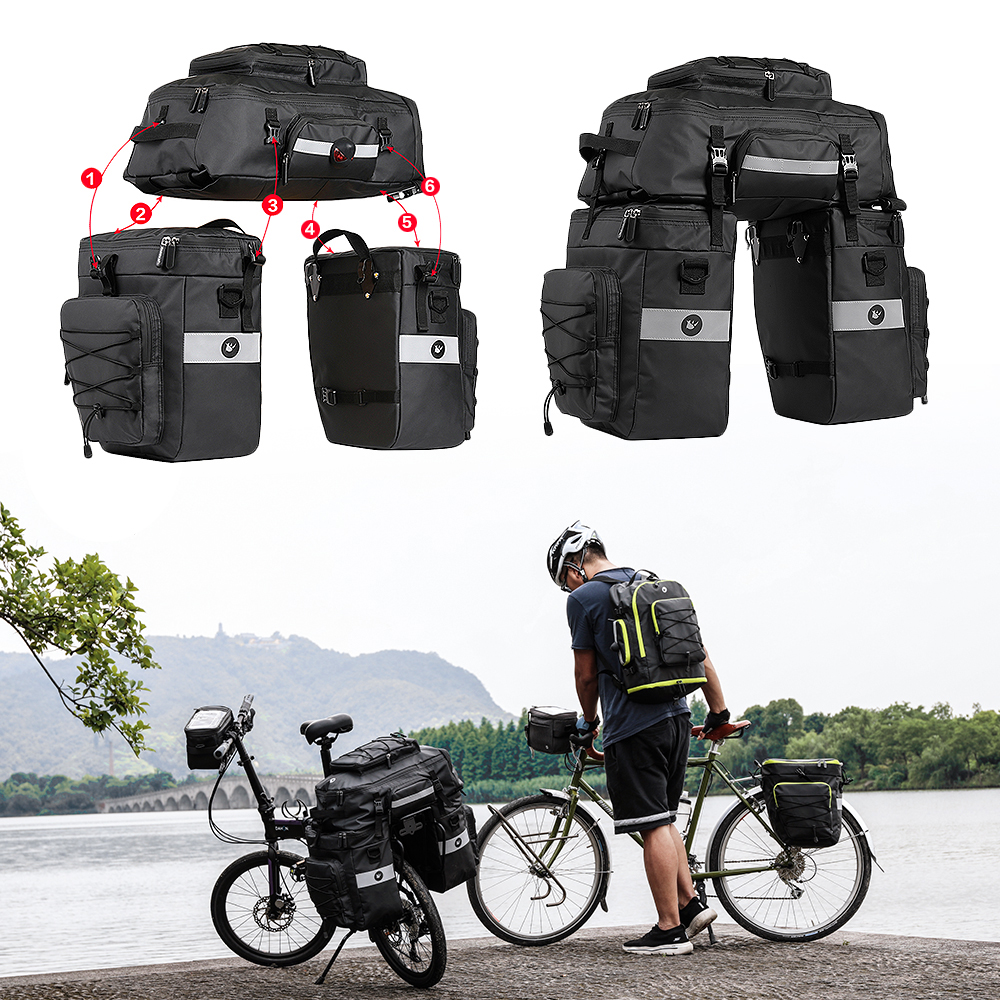 Rhinowalk Bike Pannier Bag 3 i – Cycling Gear Storage Rack Bewertung und Preis
