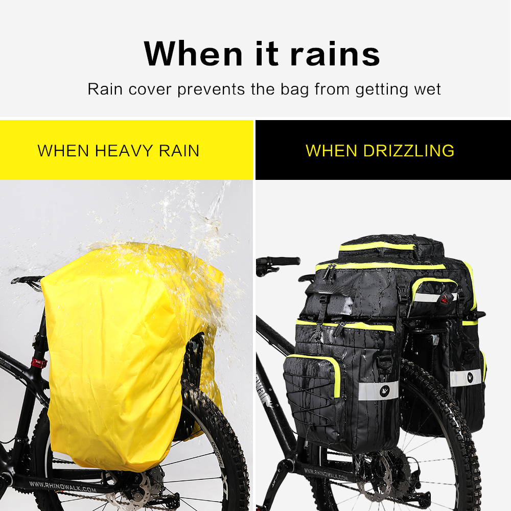 Rhinowalk Bike Pannier Bag 3 i – Cycling Gear Storage Rack Bewertung und Preis