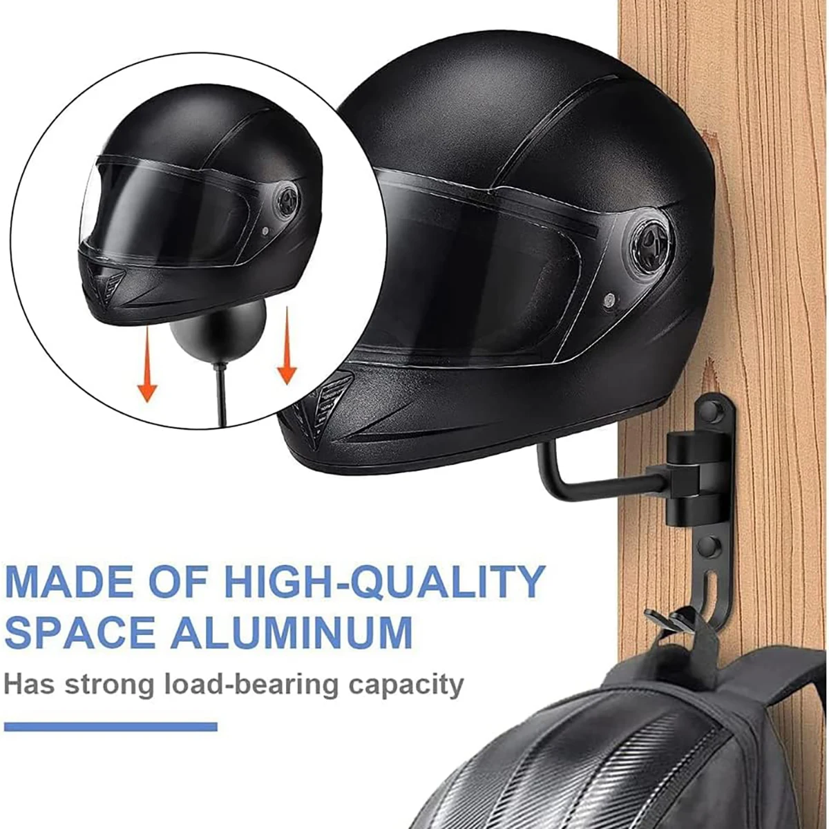 Motorcycle Helmet Rack Wall Mo – Cycling Gear Wall Mount Bewertung und Preis