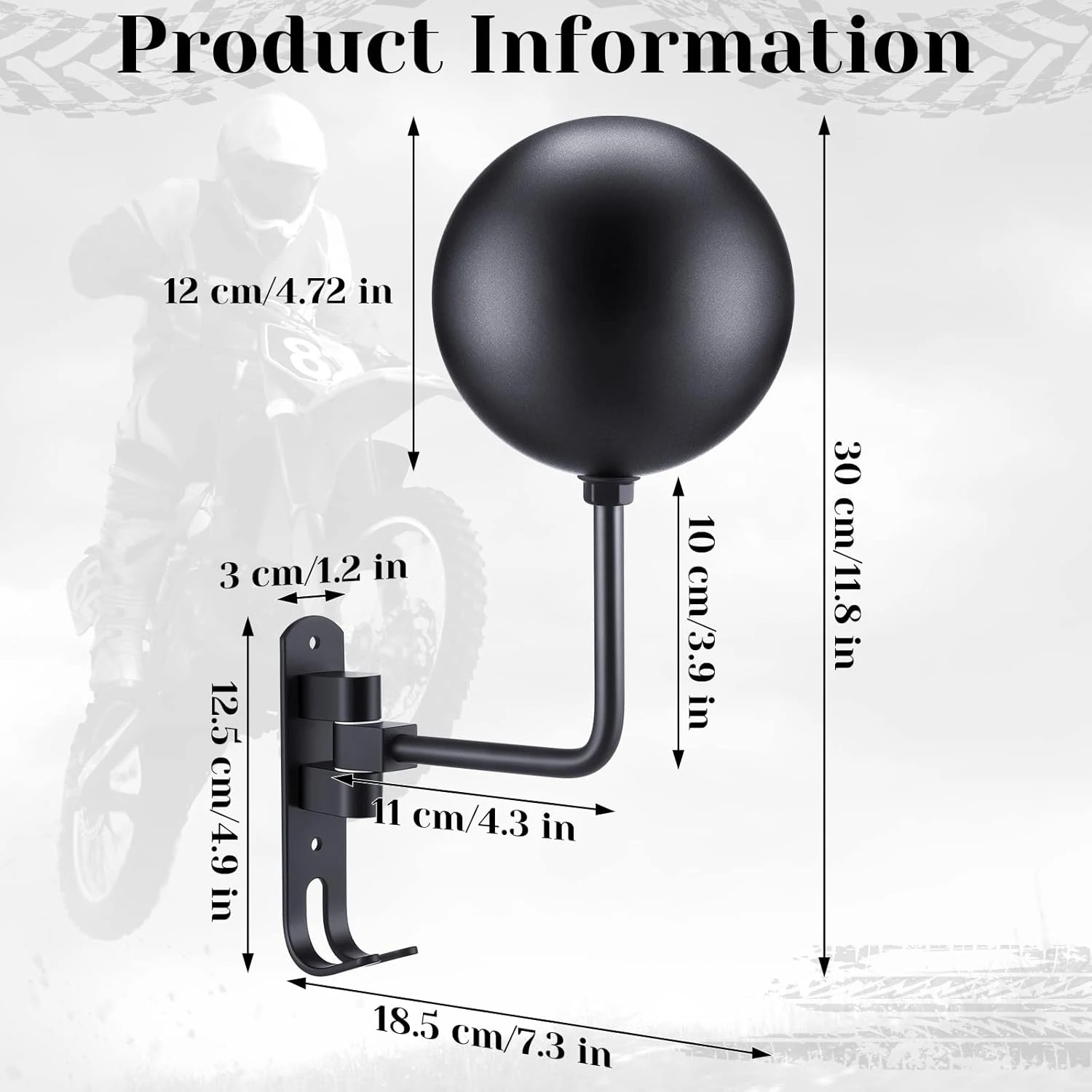 Motorcycle Helmet Rack Wall Mo – Cycling Gear Wall Mount Bewertung und Preis