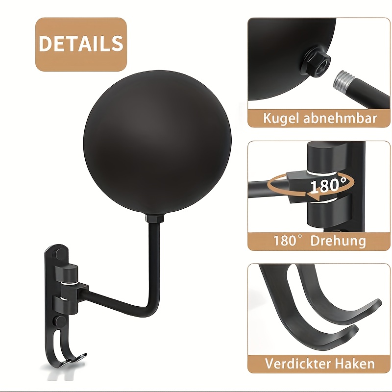 180° Rotary Motorcycle Helmet  – Cycling Gear Wall Mount Bewertung und Preis